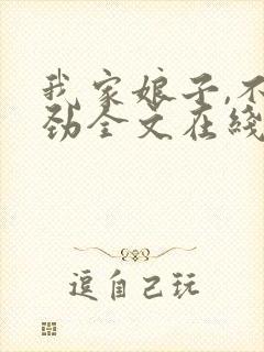 我家娘子,不对劲全文在线