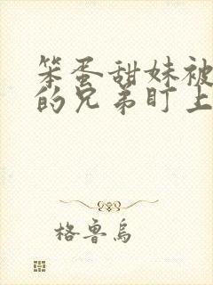 笨蛋甜妹被哥哥的兄弟盯上了小说