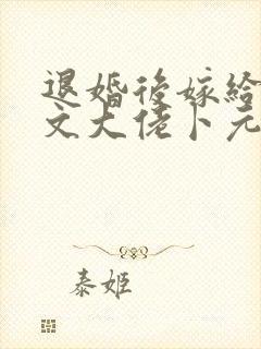 退婚后嫁给年代文大佬卜元