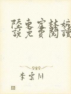 陆东宸林婉秋小说免费阅读最新章节