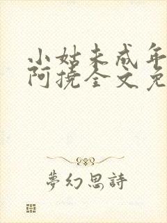 小姑未成年by阿挠全文免费阅读笔趣阁封面