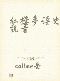 红楼梦淫史免费观看封面