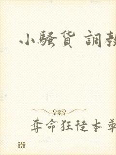 小骚货 调教