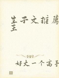 生子文推荐双男主