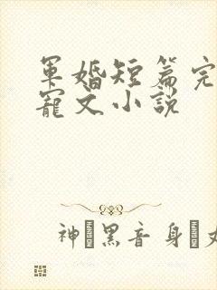 军婚短篇完结甜宠文小说