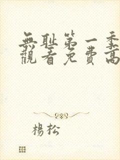 无耻第一季全集观看免费高清