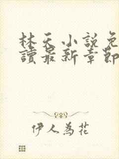 林天小说免费阅读最新章节