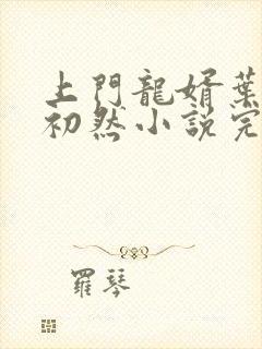 上门龙婿叶辰萧初然小说完结版