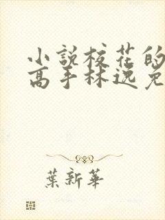 小说校花的贴身高手林逸免费全文阅读封面