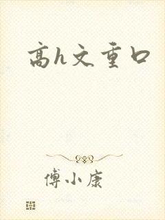 高h文重口封面