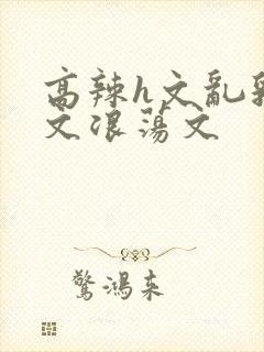 高辣h文乱乳h文浪荡文