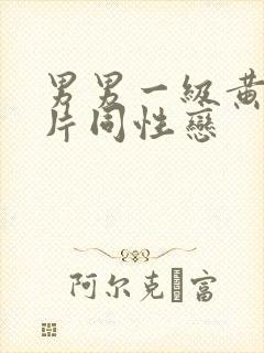 男男一级黄色大片同性恋