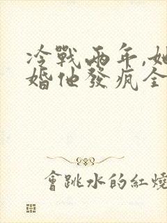 冷战两年,她离婚他发疯全本下载txt