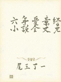 六年爱意终成恨小说全文免费阅读