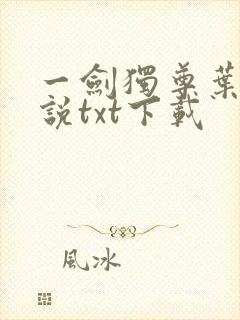 一剑独尊叶玄小说txt下载