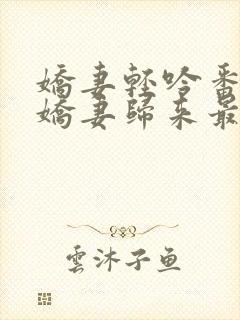 娇妻轻吟番外之娇妻归来最新章节封面