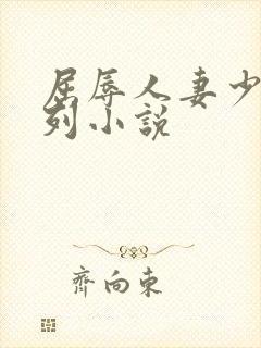 屈辱人妻少妇系列小说封面