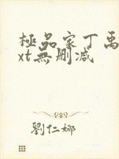 极品家丁禹岩txt无删减