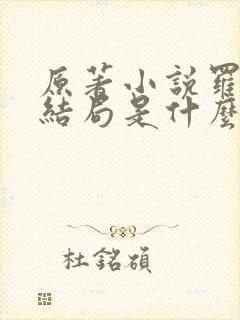 原著小说罗小虎结局是什么