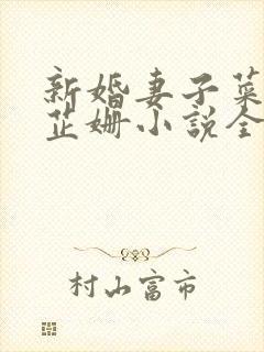 新婚妻子菜老板芷姗小说全集