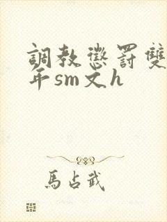 调教惩罚双性少年sm文h