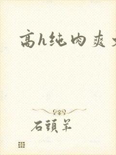 高h纯肉爽文