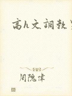 高h文调教男男封面