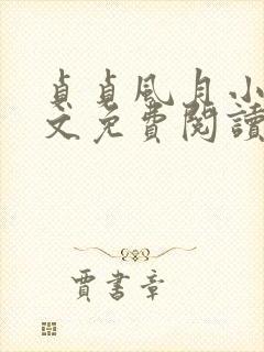 贞贞风月小说全文免费阅读最新章节更新