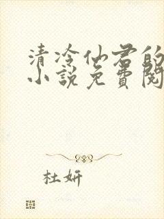 清冷仙君的堕落小说免费阅读