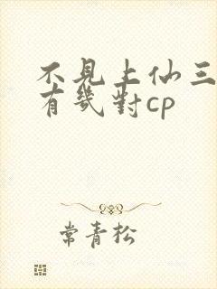 不见上仙三百年有几对cp封面