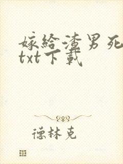 嫁给渣男死对头txt下载