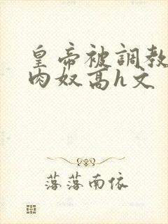 皇帝被调教成大肉奴高h文