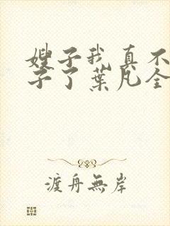 嫂子我真不是傻子了叶凡全文免费读封面