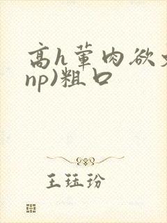 高h荤肉欲文(np)粗口封面