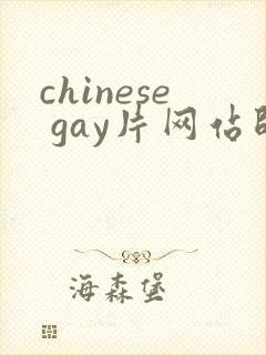 chinese gay片网站帅哥