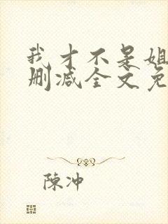 我才不是姐控无删减全文免费阅读