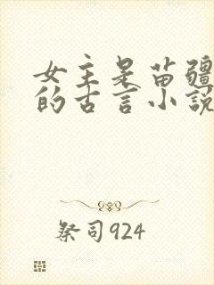 女主是苗疆女子的古言小说封面