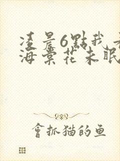 凌晨6点我看见海棠花未眠