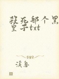 杀死那个黑莲花皇子txt