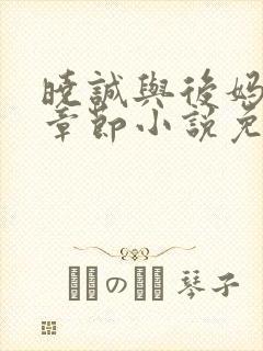 晓诚与后妈全部章节小说免费阅读下