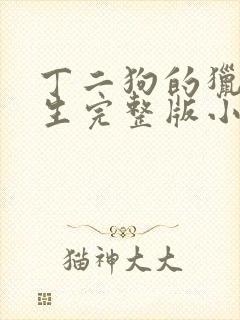 丁二狗的猎艳人生完整版小说