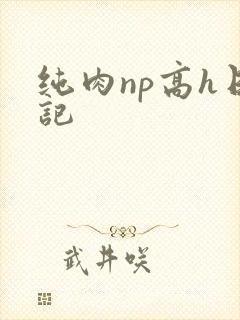 纯肉np高h日记