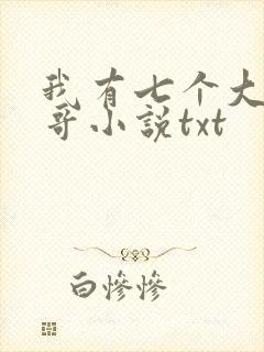 我有七个大佬哥哥小说txt