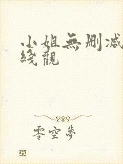 小姐无删减版在线观
