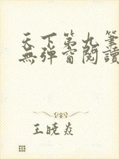 天下第九笔趣阁无弹窗阅读