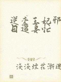 逆袭王妃邪王日日追妻忙