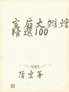 家庭大杂烩小说精选100封面