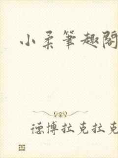 小柔笔趣阁小说