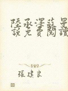 陆承泽苏曼柔小说免费阅读最新章节