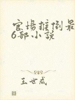 官场推倒最猛的6部小说封面